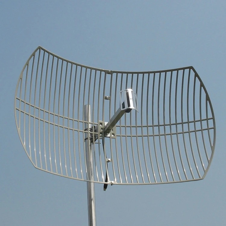High gain  2.3GHz-2.7GHz 24dbi 3G 4G LTE Grid Parabolic Antenna Outdoor Long Range MIMO Antenna For WIFI Outdoor