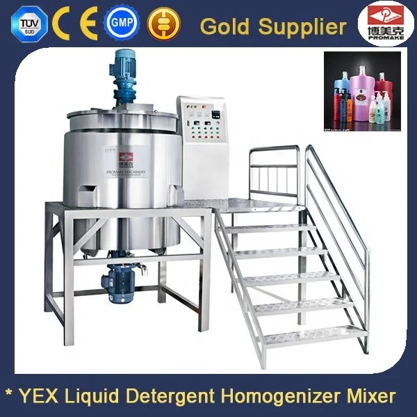 Stainless Steel mixing Tank high shear Mixer agitator industrial paint homogenizer chemical detergent