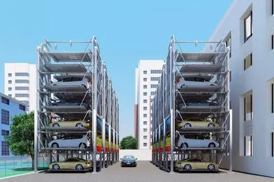Эффективная и Удобная трехмерная интеллектуальная система парковки с вертикальной циркуляцией