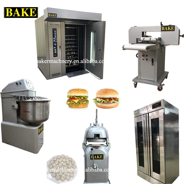 Bread production line baked baguette making machine bread maker