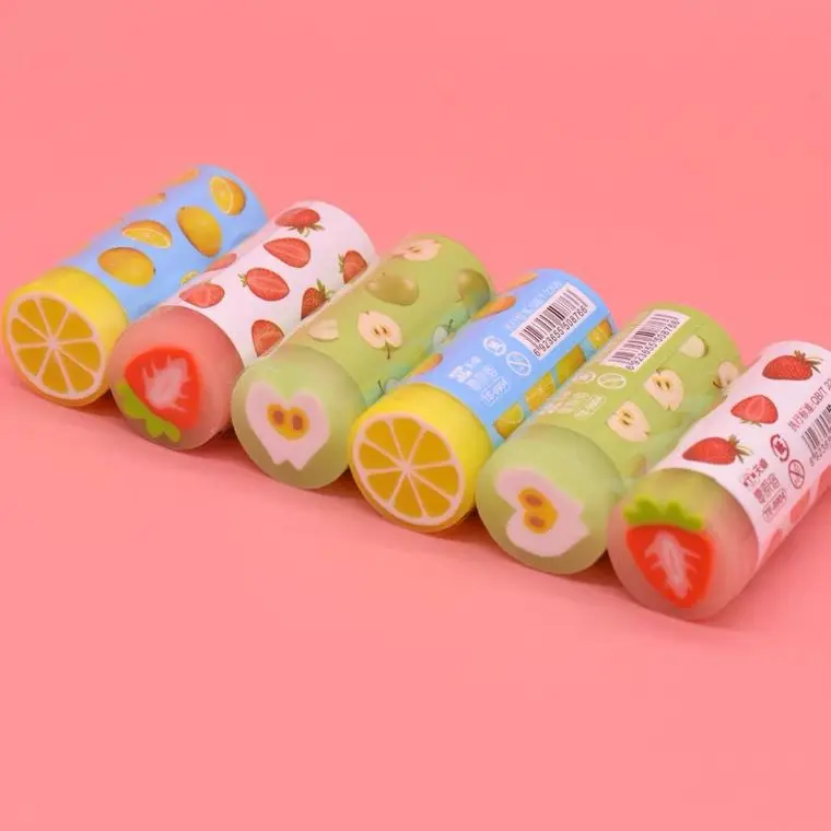 fruit Eraser school student cuttable cartoon sandwich 2B eraser