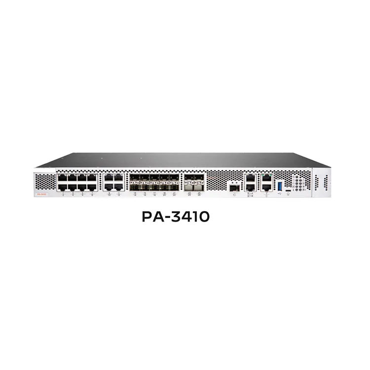 Оригинальный PAN-PA-3410-AC межсетевые экраны нового поколения PA-3400 серии 6,8 Гбит/с брандмауэр PAN-PA-3410-AC