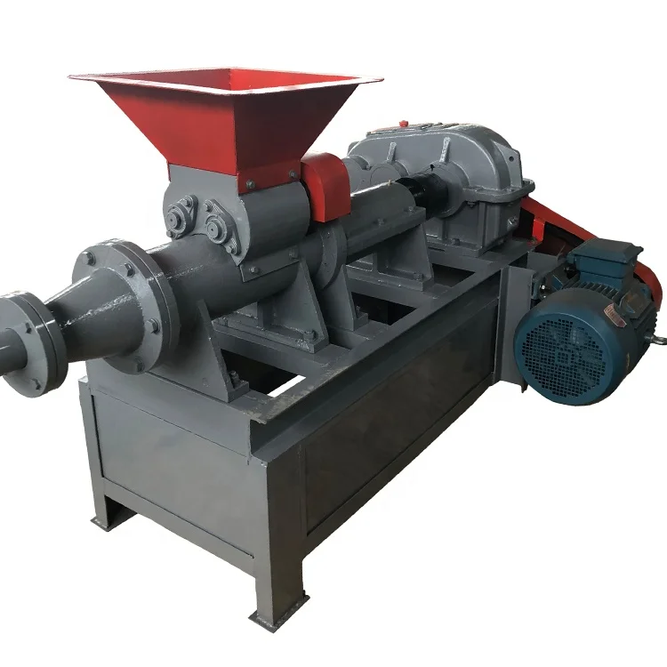 Screw extruder charcoal briquettes making machines production line for sale