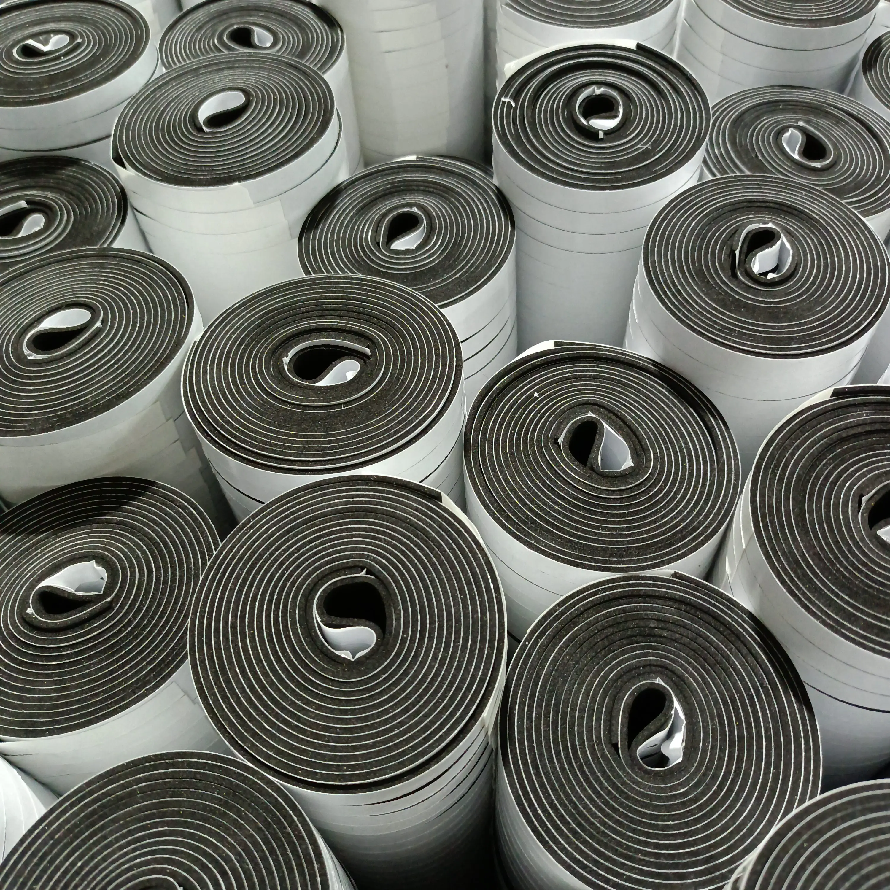 double Sided Adhesive Black Waterproof Durable PE/EVA foam  tape Seal Strip For Window Sealing