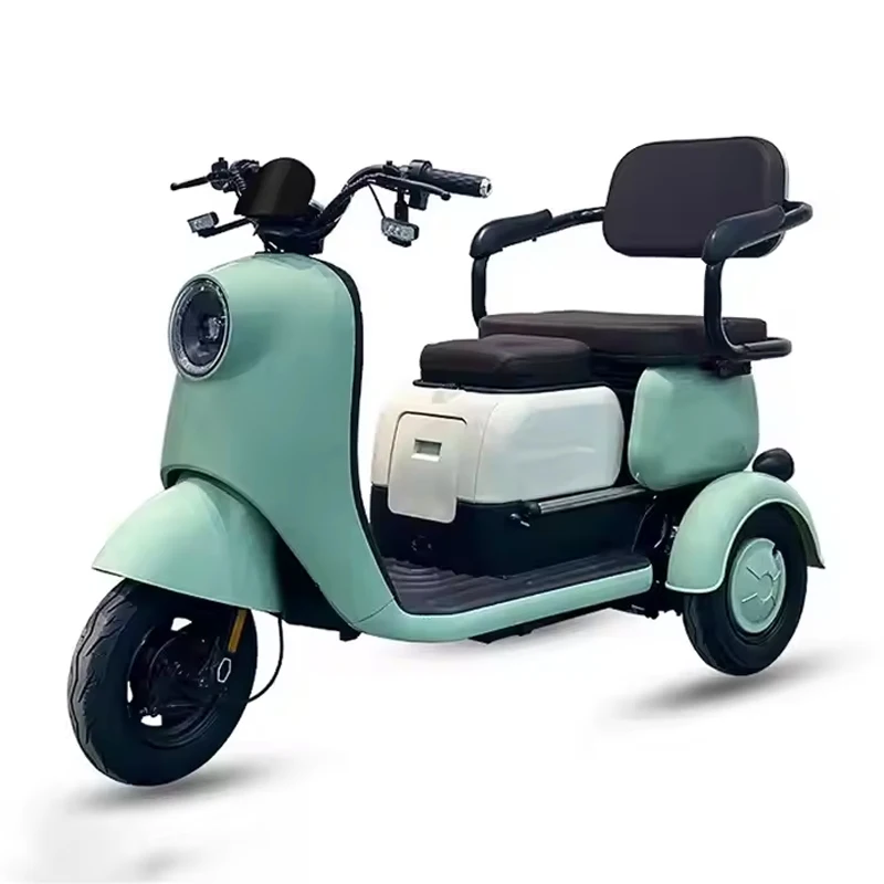 Export high-quality Alloy 3Wheel electric tricycles ebike scooter motor 600W battery 48V/60V 20AH for Families