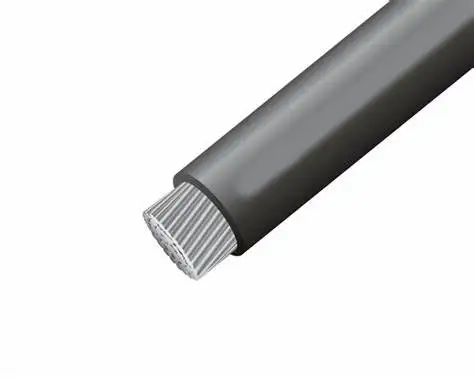 Высокое качество 600 В XHHW-2 XLPE изолированный кабель 6AWG многожильный алюминиевый сплав устойчивый к солнечному свету подземный вход для электропитания