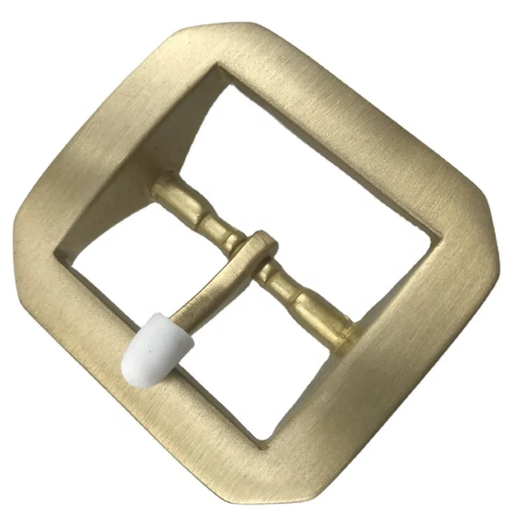 Factory Solid Copper Belt Buckles Metal Copper Pin Buckle for Belt Bag Accessories metal luggage buckle D O ring slide