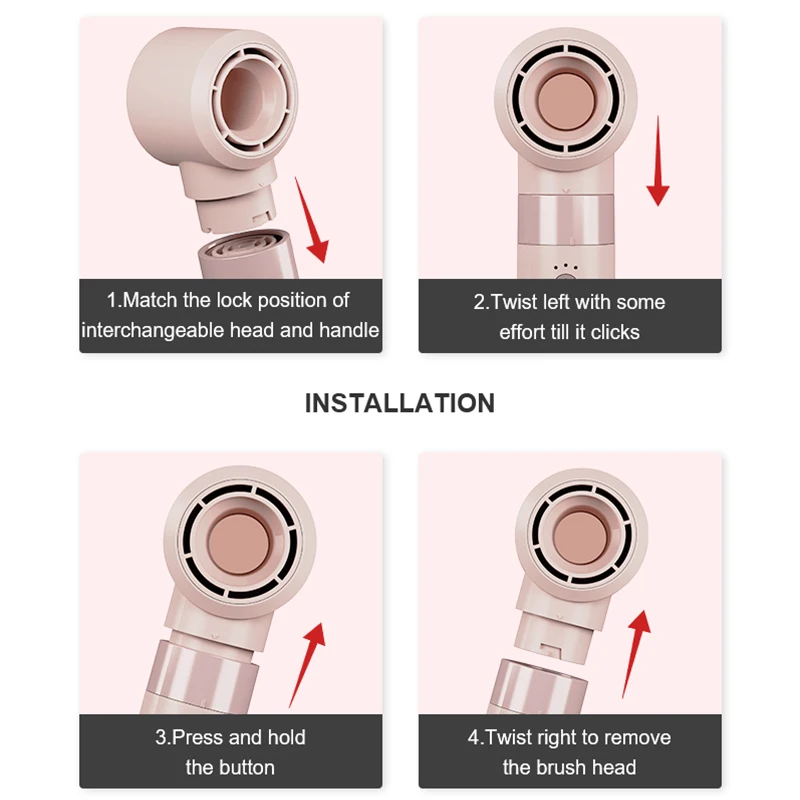 High Speed BLDC Brushless Motor 110000 rpm Hot Air Comb Hair Styler 5 in 1 Multi Blowout Hair Dryer Brush Hair Styling Tools