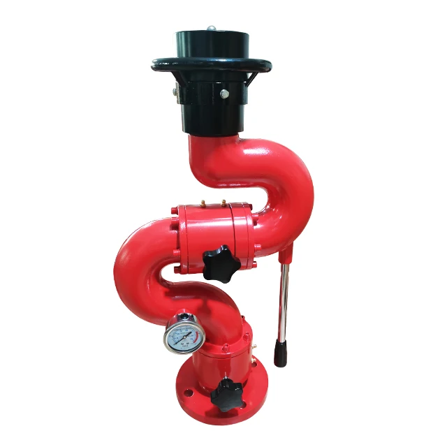 Aluminum Alloy Fixed Manual Fire Water Monitor