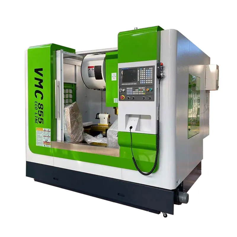 VMC855 3 axis CNC vetical machining center with GSK control system