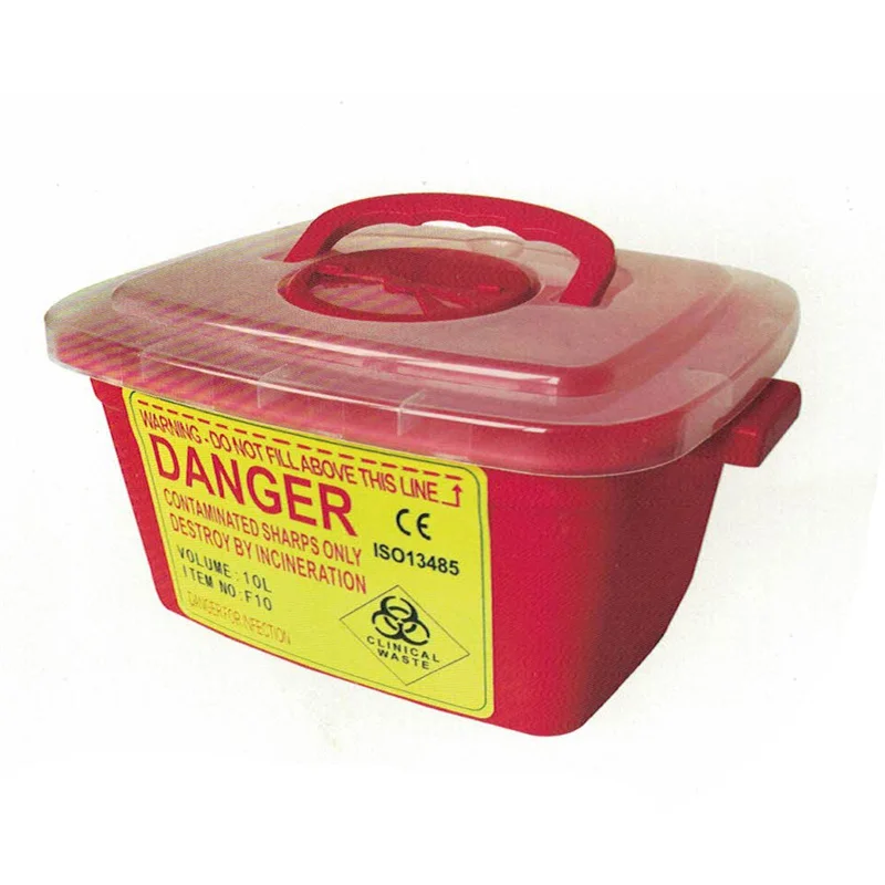 Medical Biohazard Safety Box Sharp Container for Syringe and Needle