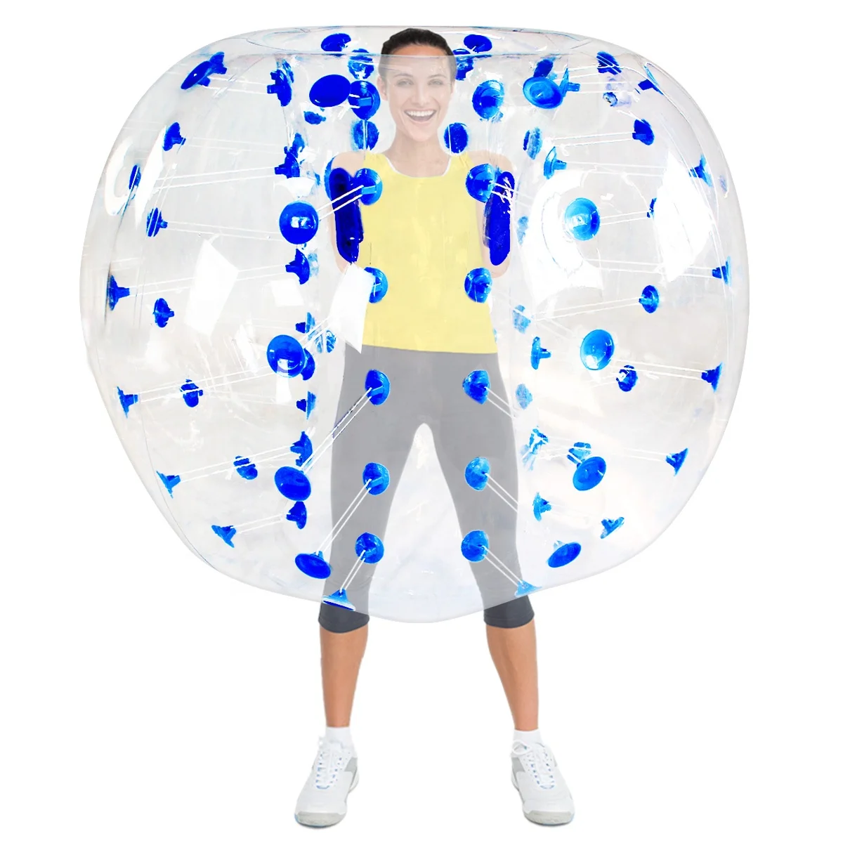 Outdoor Team Gaming Play Inflatable Bumper Bubble Soccer Balls Dia 4FT/5FT(1.2m/1.5m) Body Zorb Ball for Kids Adults