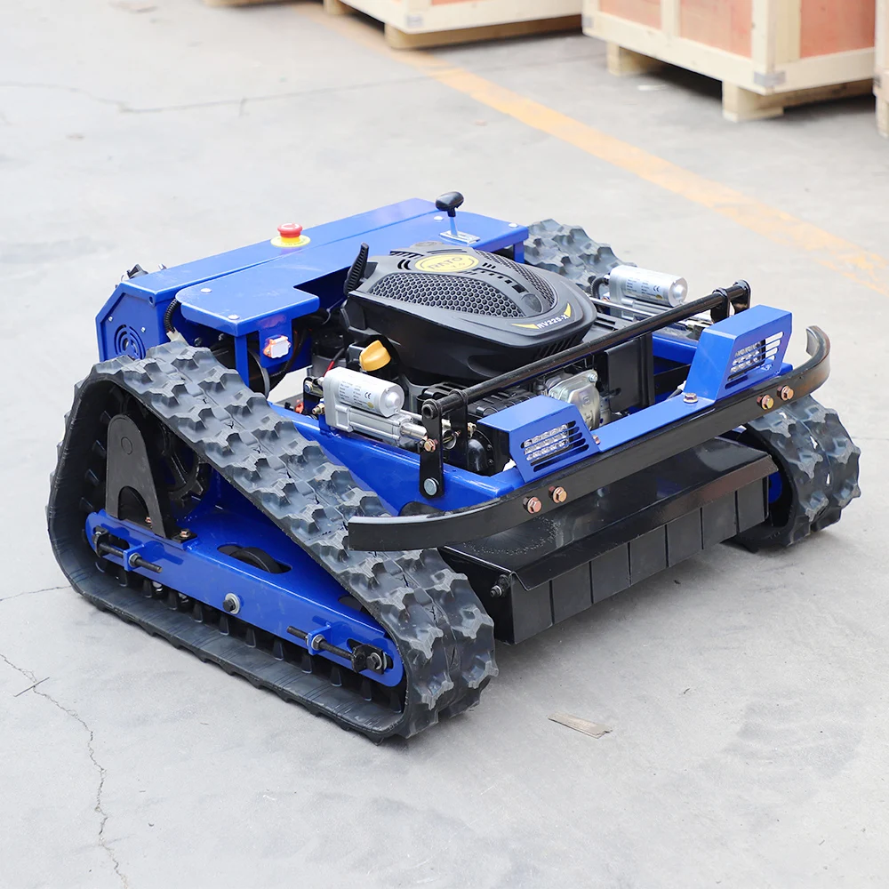 Роботизированная газонокосилка для сельского хозяйства 9HP С дистанционным управлением косилка лезвия