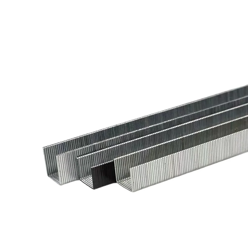 Hot selling carbon steel customized durable Galvanized Upholstery 8016 staples gun