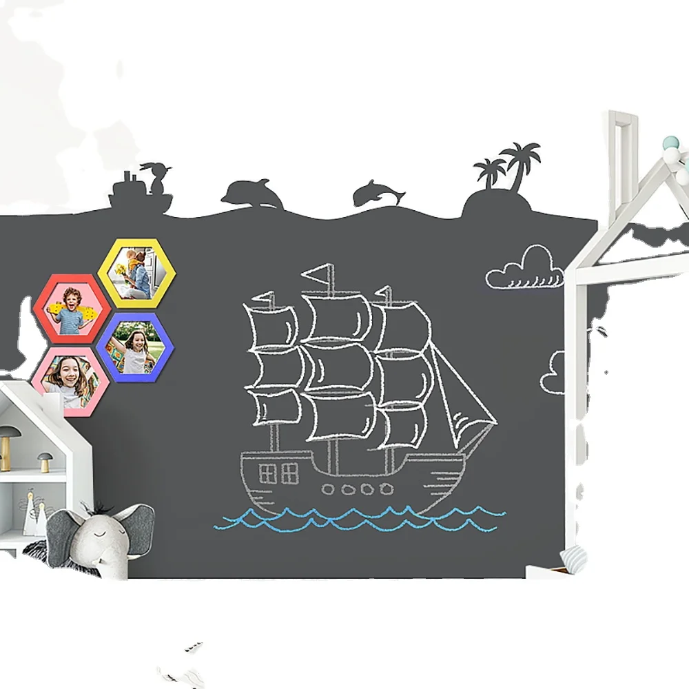 decorative chalkboard chalkboard roll magnetic Self Adhesive chalkboard shapes