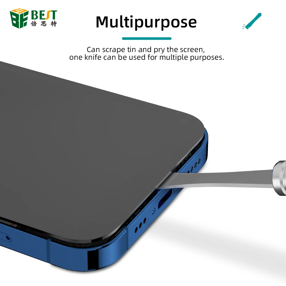 For Samsung iPhone iPad Tablet Opener Thin Pry Mobilea Phone Repairing Opening Tools Spudger Metal Crowbar