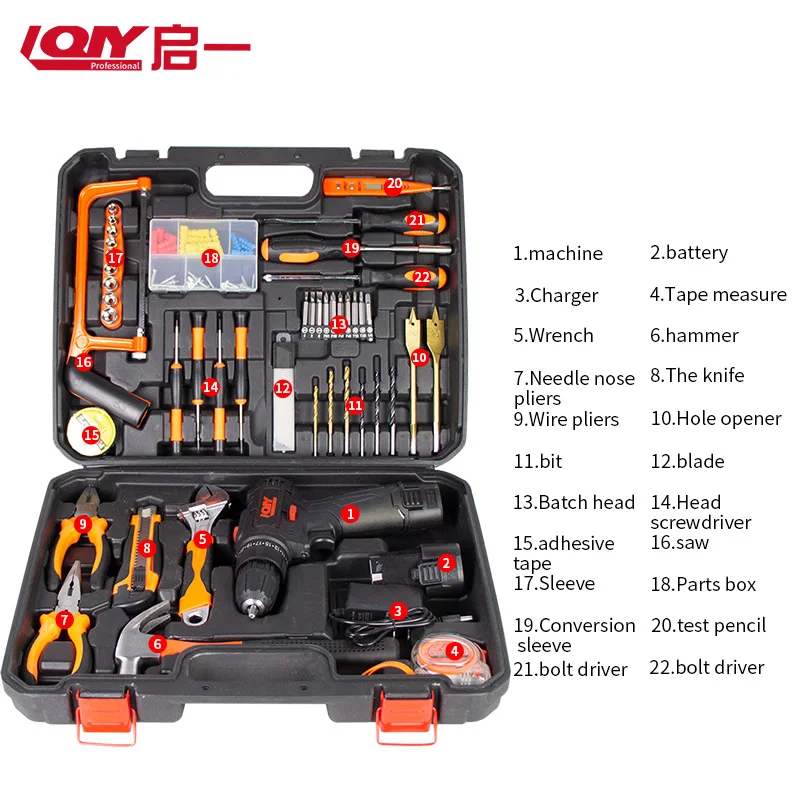 WORKSITE Brushless Power Drills Screwdriver 20V Battery combo kit electric drill