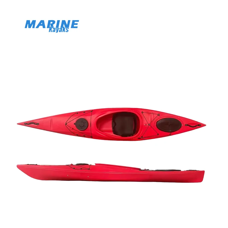 Kayak for One Person Sit in Sea Rudder System Rador 355 From Marine Kayaks