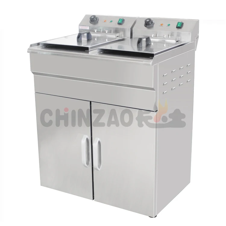 Промышленные электрические глубокие фридеры Twin 16L