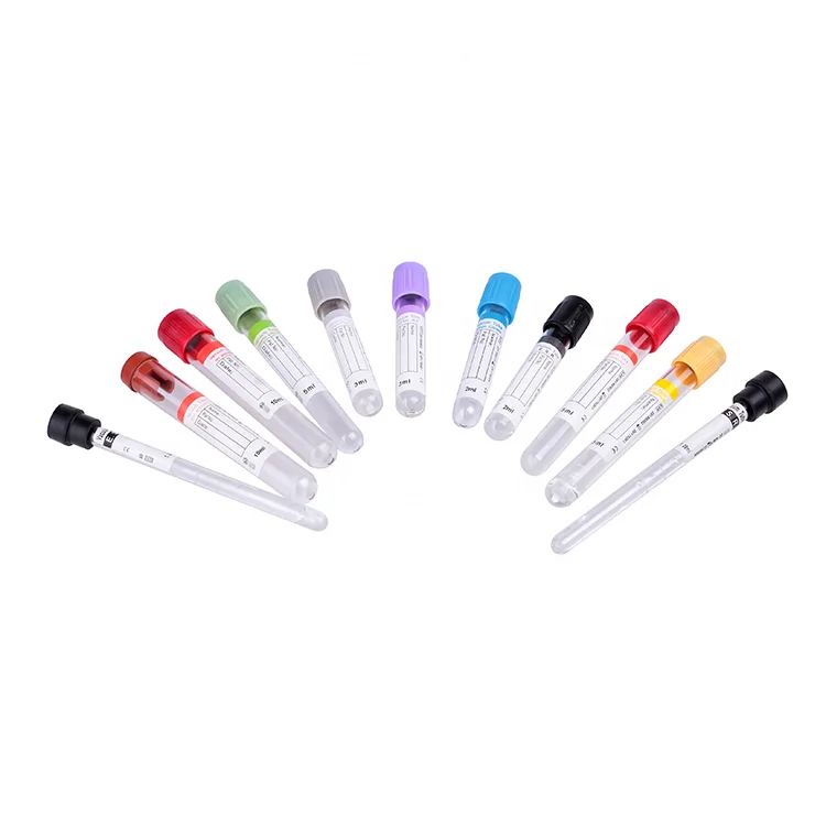 Disposable Vacuum Blood Collection Tube Anticoagulant Tube Edta  K2 EDTA K3 Purple tube