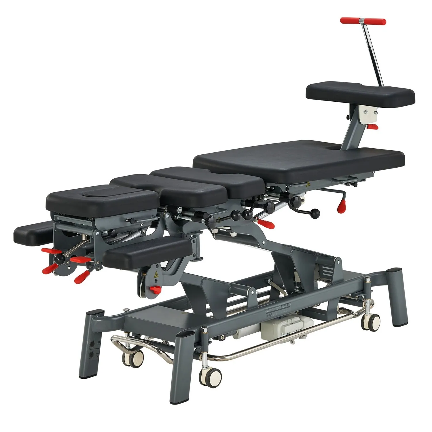 Mt Fairworth-381 Medical Therapy 4 Section Electric Couch Examination Spine Osteopathy Bed Chiropractic Stretcher