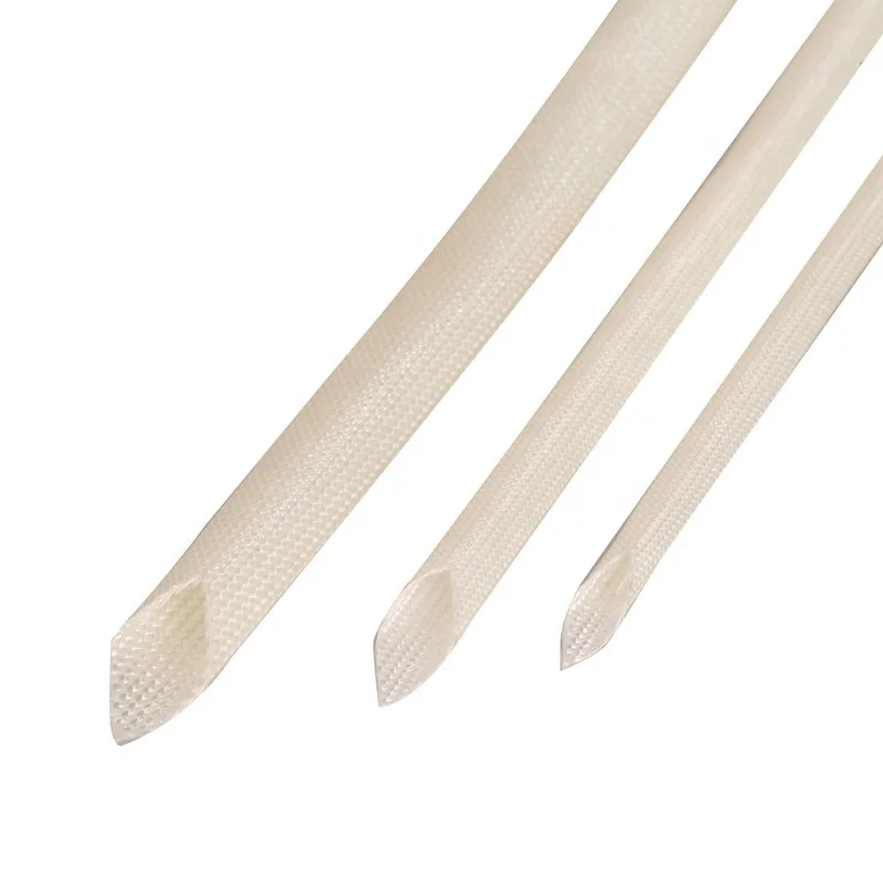 H Class Insulation Flexible Silicone Varnish Fiberglass Sleeving