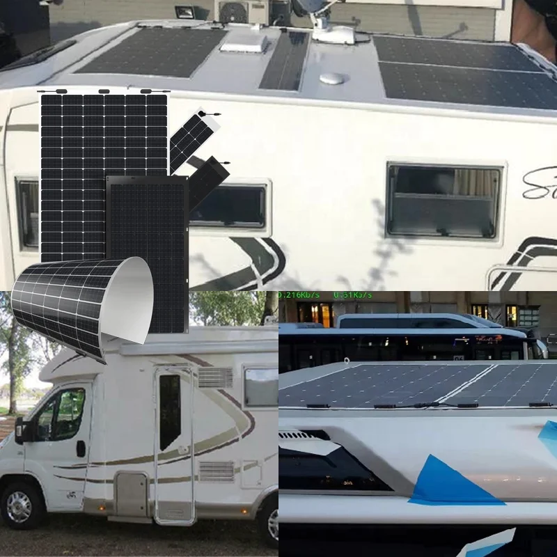 RVs campers Van трейлеры для путешествий на яхте 585 Вт Гибкие портативные складные солнечные панели домашнего использования