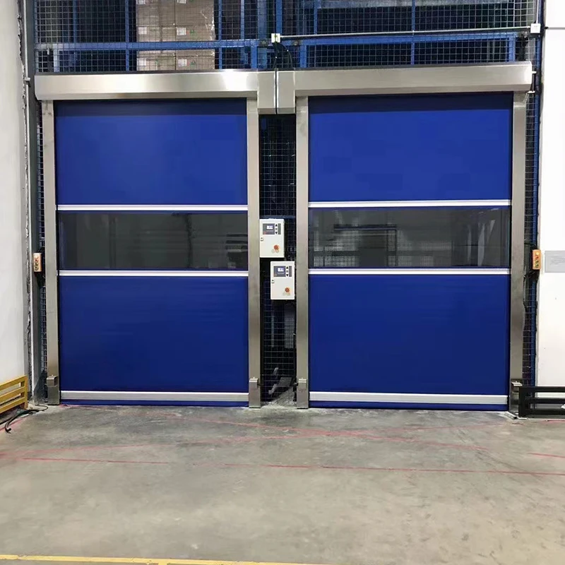 High Quality Customized Pvc High Speed Door Waterproof Plastic Industrial PVC Curtain Door Front for Metal Plastic Doors Polymer