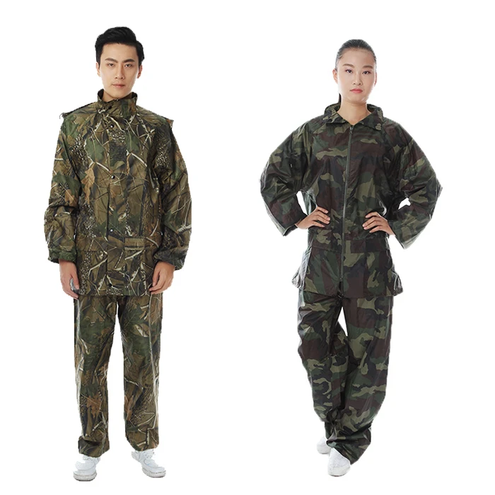 waterproof uniforms pants rainsuit men outdoor jacket raincoat set rain wear clothing for man fishing