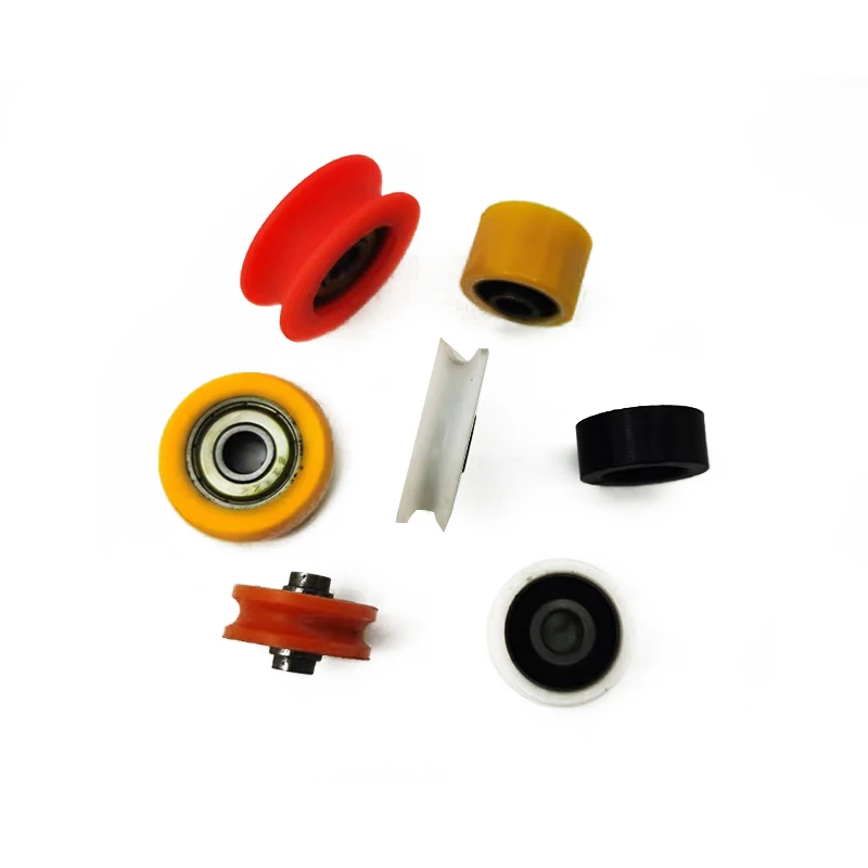 PU Material Wrapped 626 Bearing Roller Rubberized Bearing PU