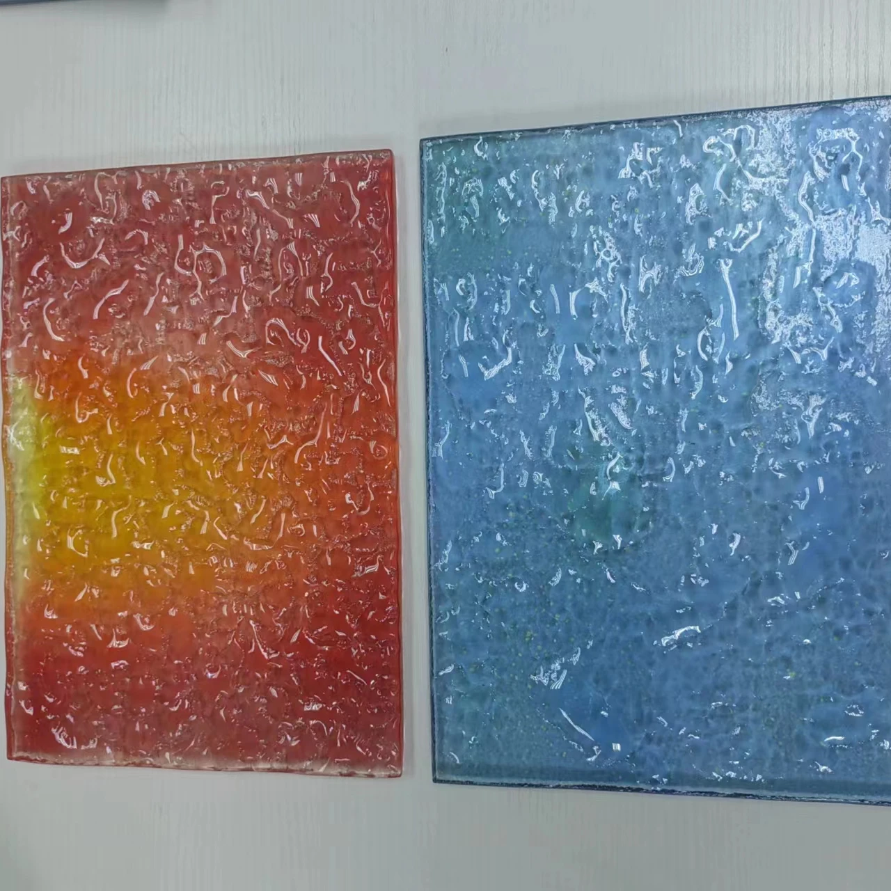 Temperable Hot Melt Decorative Glass Sheet Insulate Glass for Wall Decoration