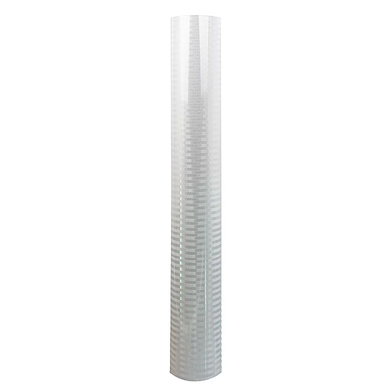 3Hao Super Intensity Grade Micro Prismatic Reflective Material Reflective Vinyl Sheeting Acrylic Self Adhesive Reflective Roll