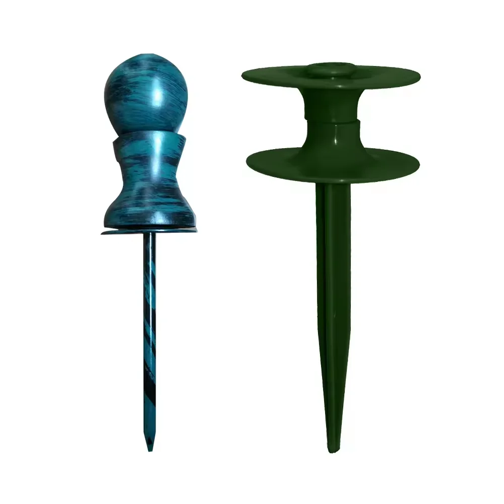 Garden decoration animal shape garden  lawn metal hose guide with metal spike