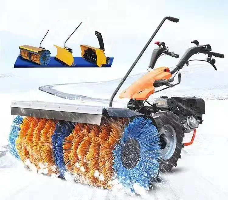 
VOL-15D High quality snowplow with low energy consumption gasoline snowblower 