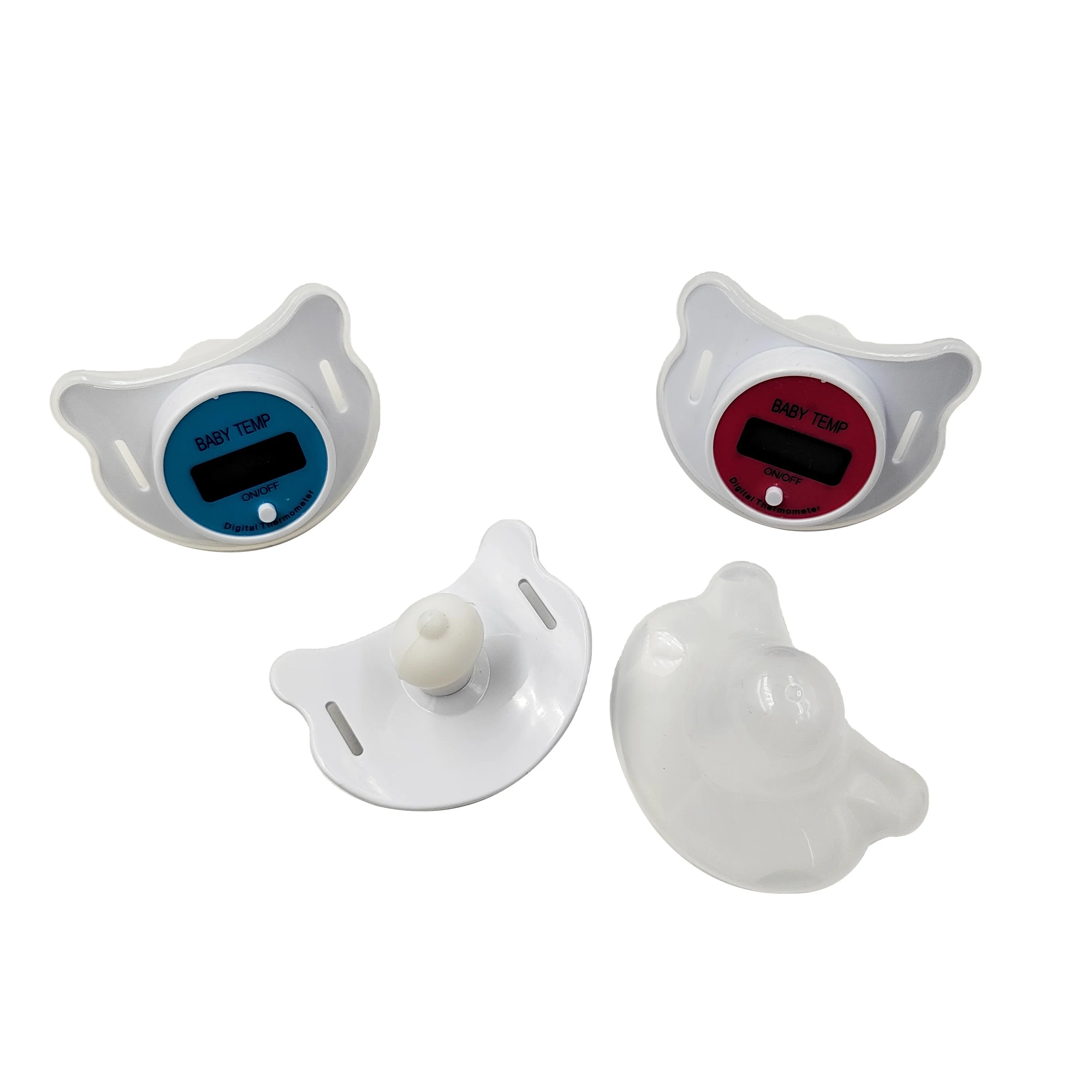 Baby CE approved Digital Pacifier type Thermometer for baby accurate fever nipple waterproof thermometers