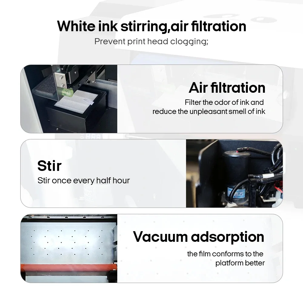 Free Shipping 3D Transfer UV DTF Sticker Label Printer Printing Machine And Cutter