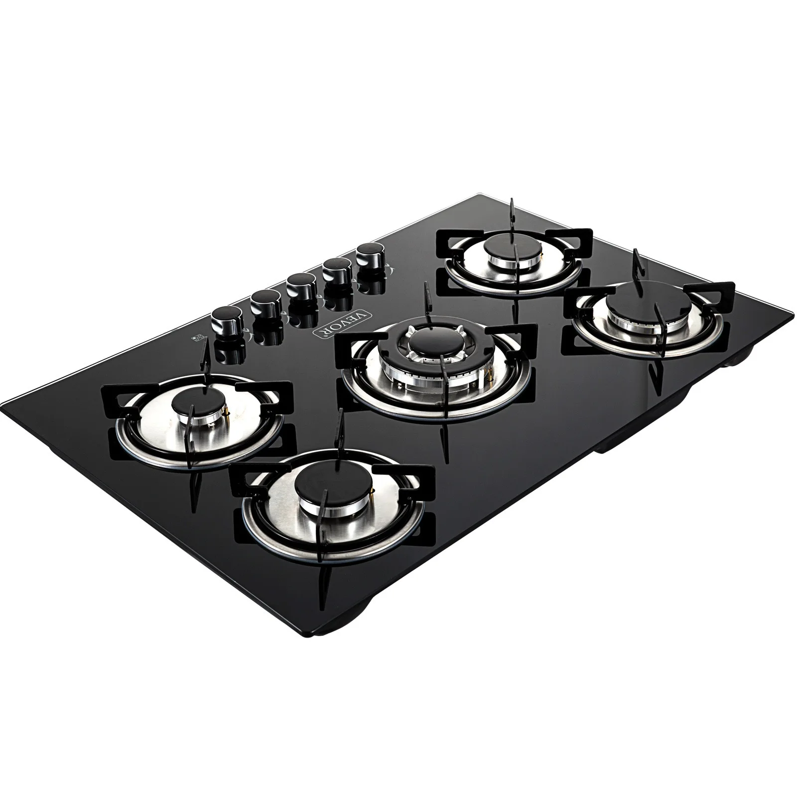D1 Household Multifunctional 5-burner Gas Stove Fire Appliances Butane Hot Plate 2 5 Range Cooktops Cooker Hot Sale at Low Price