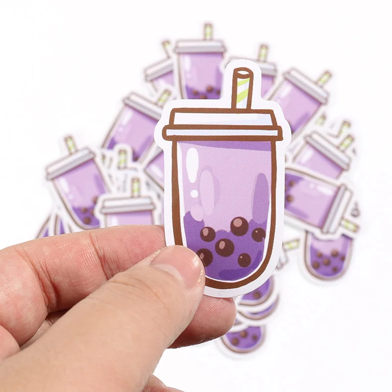 Vograce Custom Printing Waterproof Stickers Die Cut Label Logo Stickers Adhesive Pvc Label Froster Vinyl Sticker