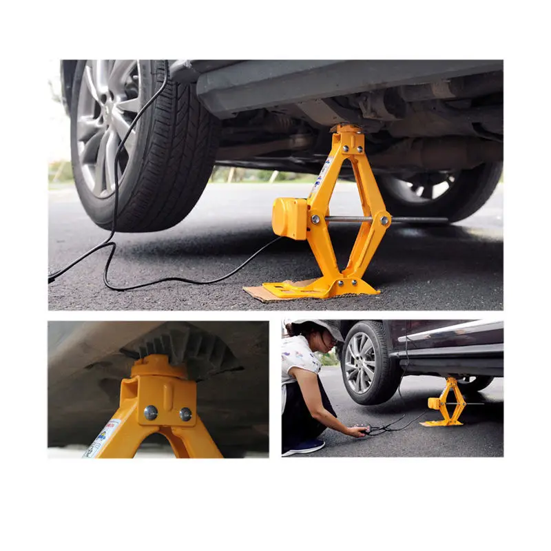 Ananke Tools 12V Electric Scissor Jack Hydraulic jack Electric Car Jack Set