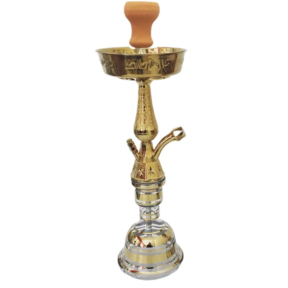 Hubbly Bubbly Hookah 2 Pipe Penis Hookah Egyptian Shisha Set Medium Hookah