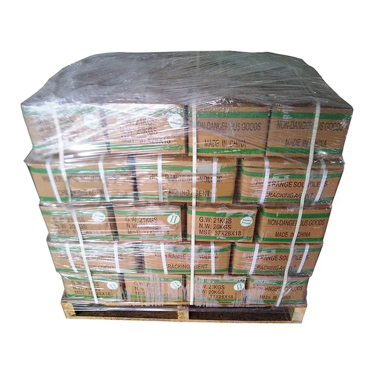 Самый быстрый трескающийся бесшумный невзрывчатый химический порошок для камнедробеструйной обработки