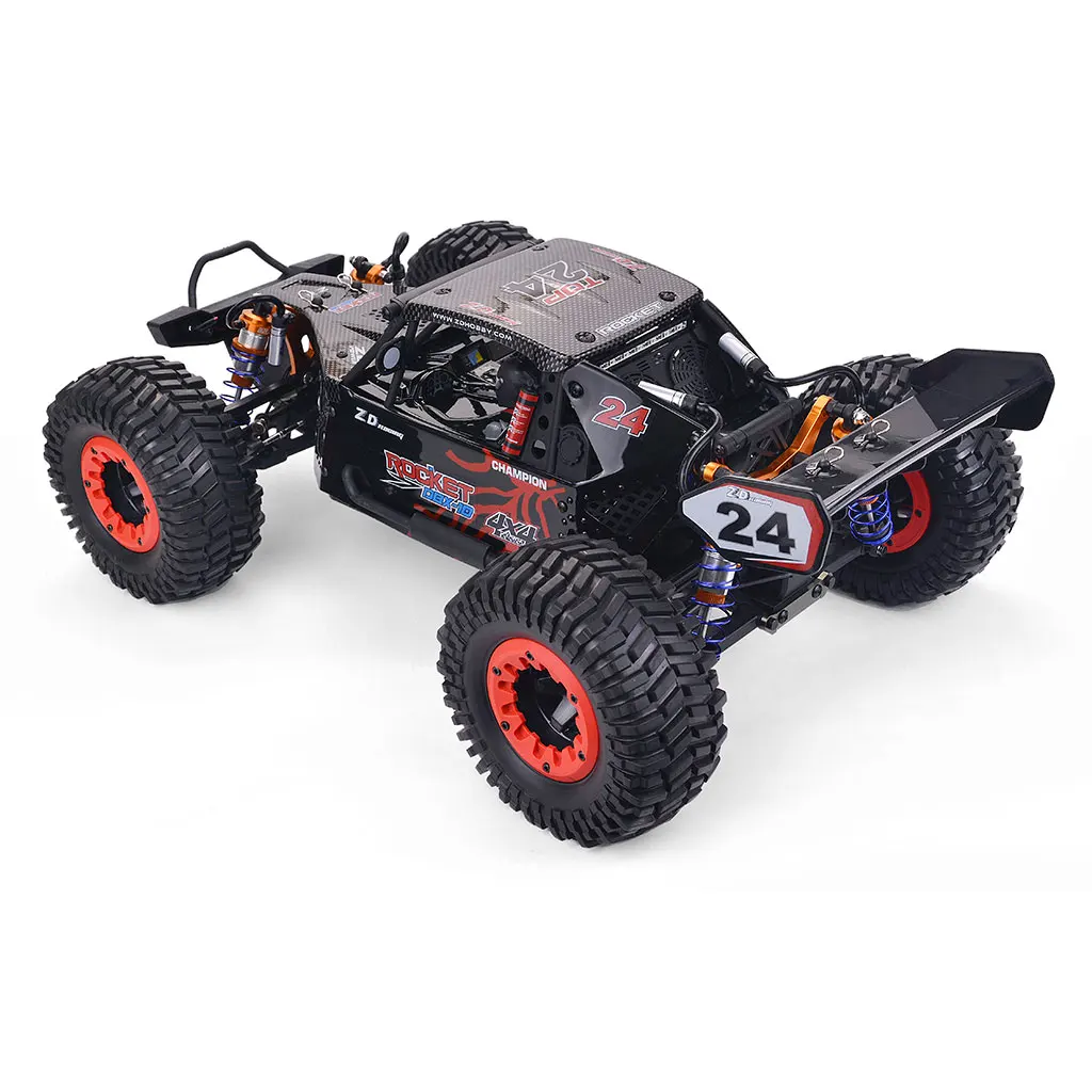 ZD гоночный 1/10 масштаб 4WD пустынный Багги RTR 80 км/ч 400 м 2 4 г бесщеточный высокоскоростной Радиоуправляемый гусеничный Электрический дрейфовый автомобиль