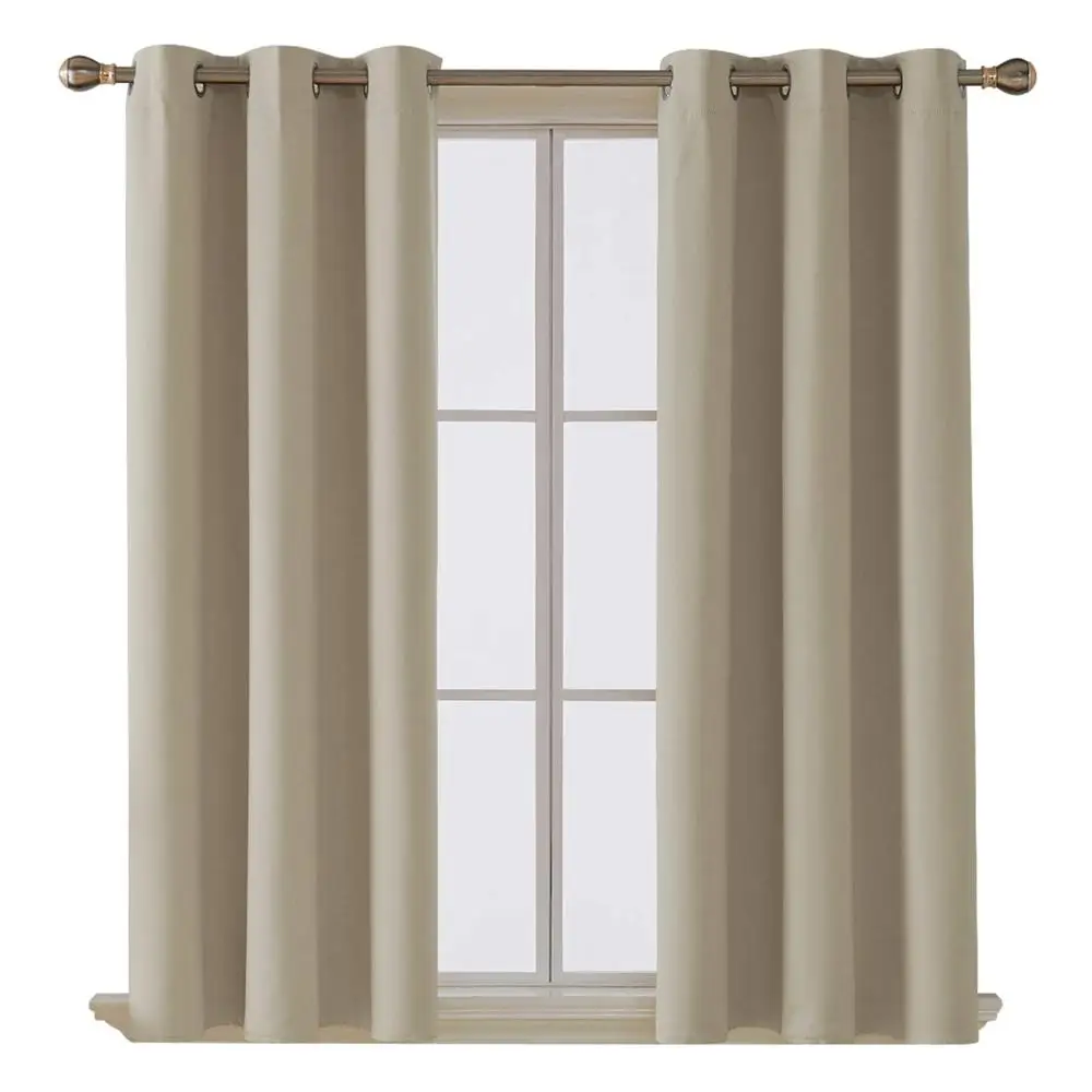 Factory Produce Fancy Classical Color Blackout Bedroom Curtain