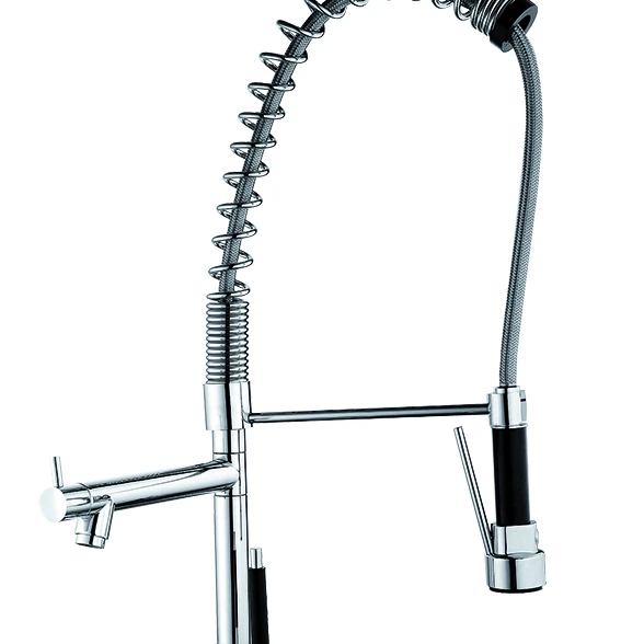 Лучшая Продажа с одной ручкой латунный кухонный кран горячей и холодной воды