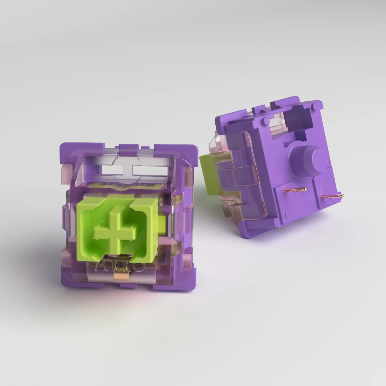 AKKO CS Linear Switch Starfish 50gf actuation force two-stage springs great typing switches