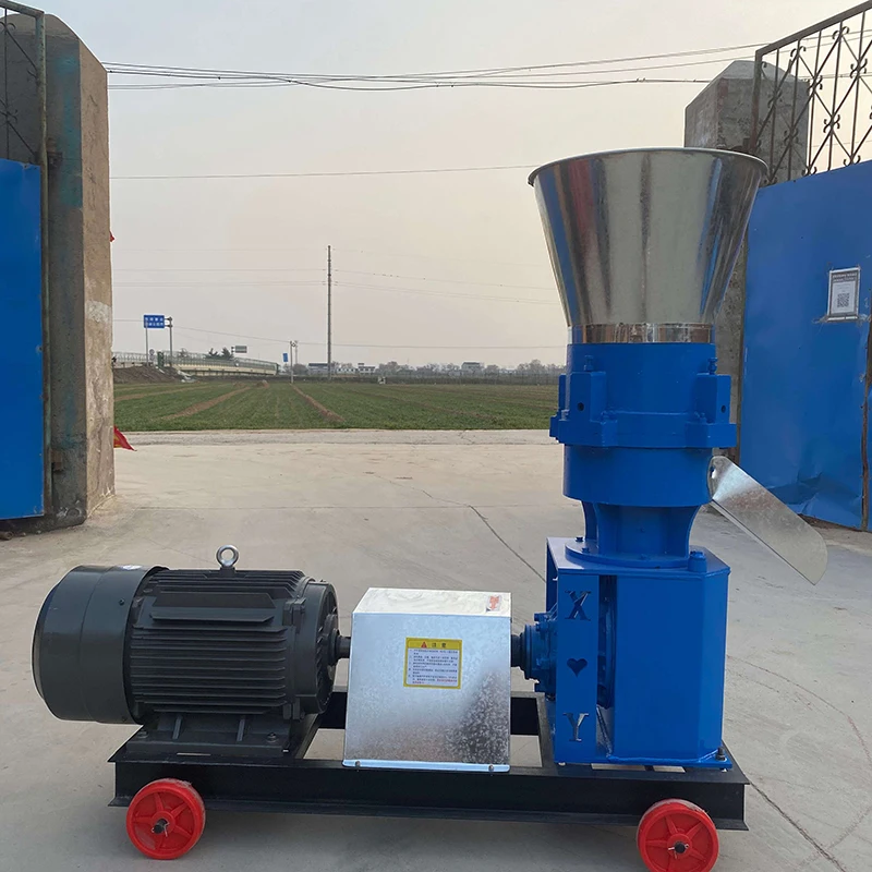 Wholesale Feed Pelletizer Machine Horse Rabbit  Chicken Feed  Pellet Making Machine