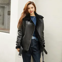 Half Windbreaker Hoodie Woman Fur Jacket Leather Coat Fox with Women Woman Woolen Wholesale factory direct spot