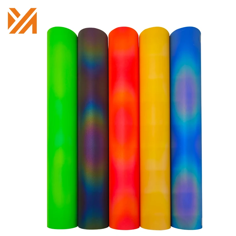 Factory Hot Sale Diy Craft Self Adhesive Sticker Reflective Vinyl Pvc Roll