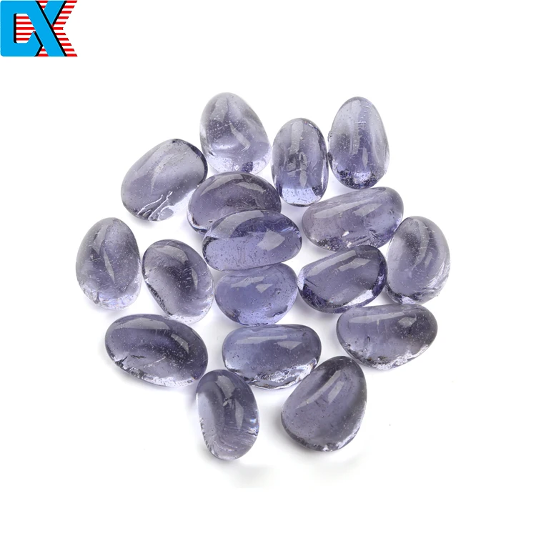 
Fire Pit Glass Mulch Vase Filler Glass Cashew For Home Decor 