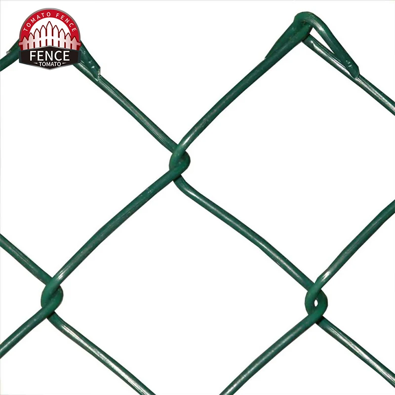 12 Gauge PVC Coated 2 inch Diamond Hole Chain Link Fence